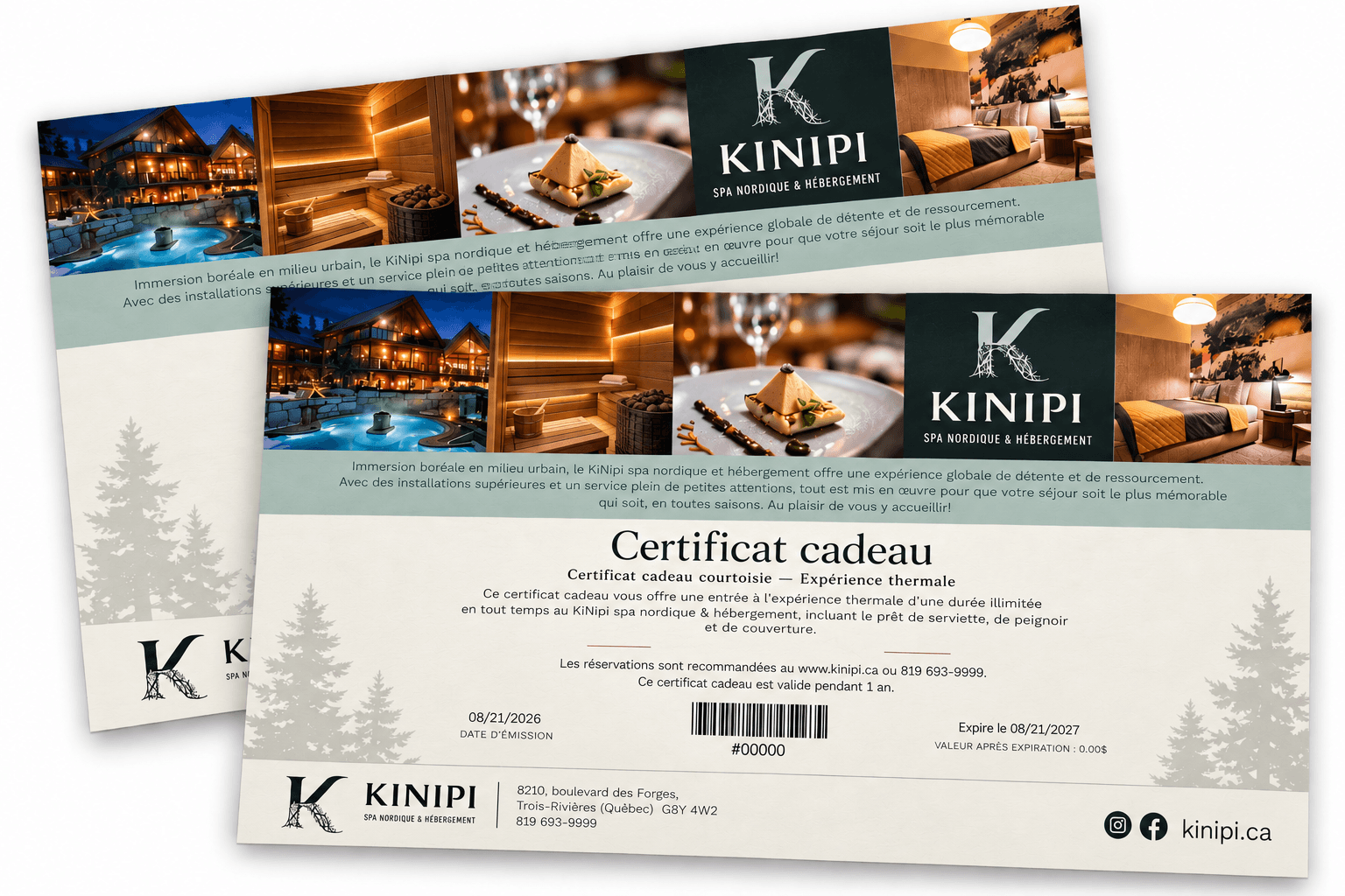 Deux expériences thermales